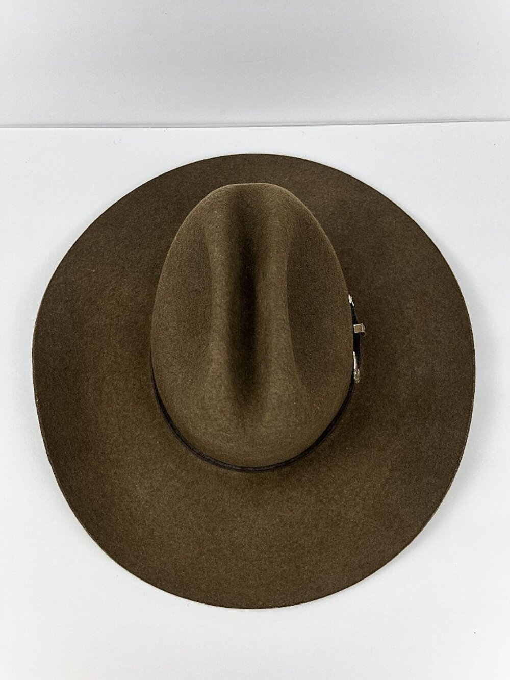 Resistol 3X Wool Tucker Cowboy Hat in Oak Size 6 7/8 - Picture 14 of 16